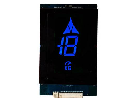 SEVEN SEGMENT BLUE (CASCADED)